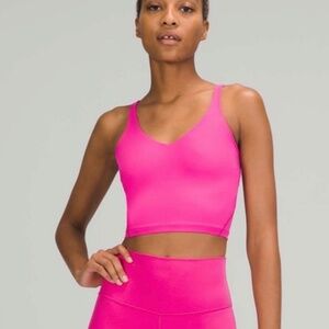 Like New - Lululemon Sonic Pink Align Tank - Size 4